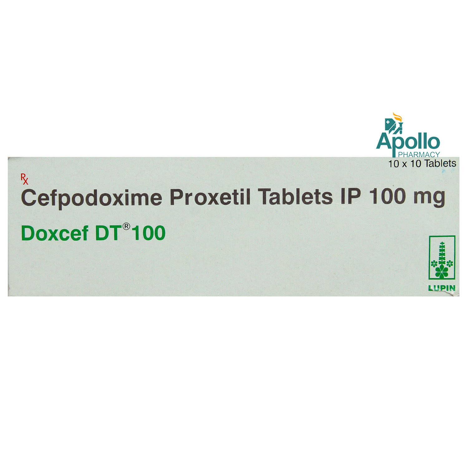 Doxcef DT 100 mg Tablet 10's Price, Uses, Side Effects, Composition ...