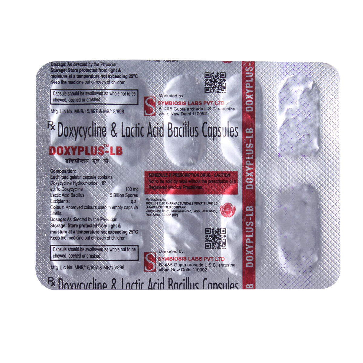 Doxyplus Lb Tablet 10's Price, Uses, Side Effects, Composition Apollo