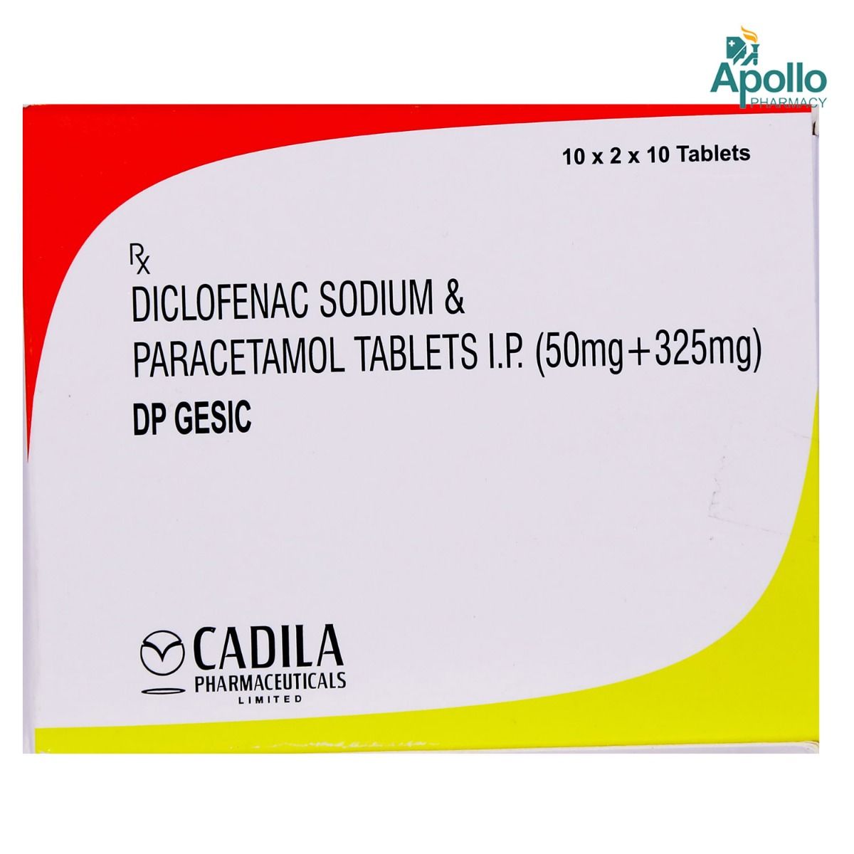 DP Gesic Tablet 10's Price, Uses, Side Effects, Composition ...