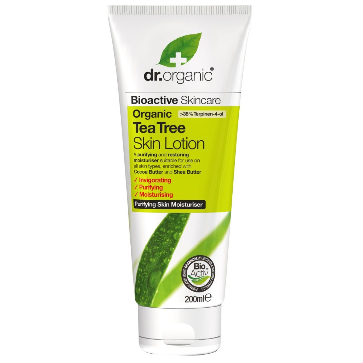 Buy dr.organic Tea Tree Skin Lotion, 200 ml  Online