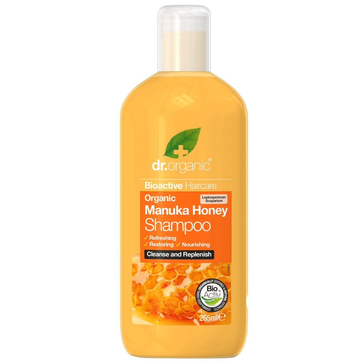 Buy dr.organic Manuka Honey Shampoo, 265 ml  Online