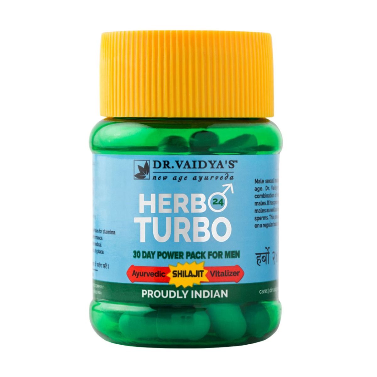 Buy Dr. Vaidya's Herbo 24 Turbo Shilajit, 30 Capsules Online