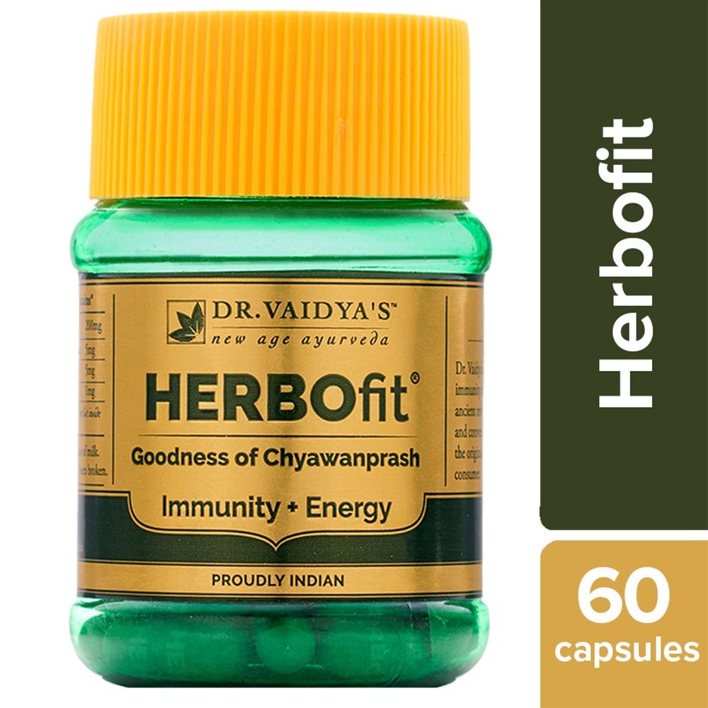 Buy Dr. Vaidya's Herbofit, 60 Capsules (2 x 30 Capsules) Online