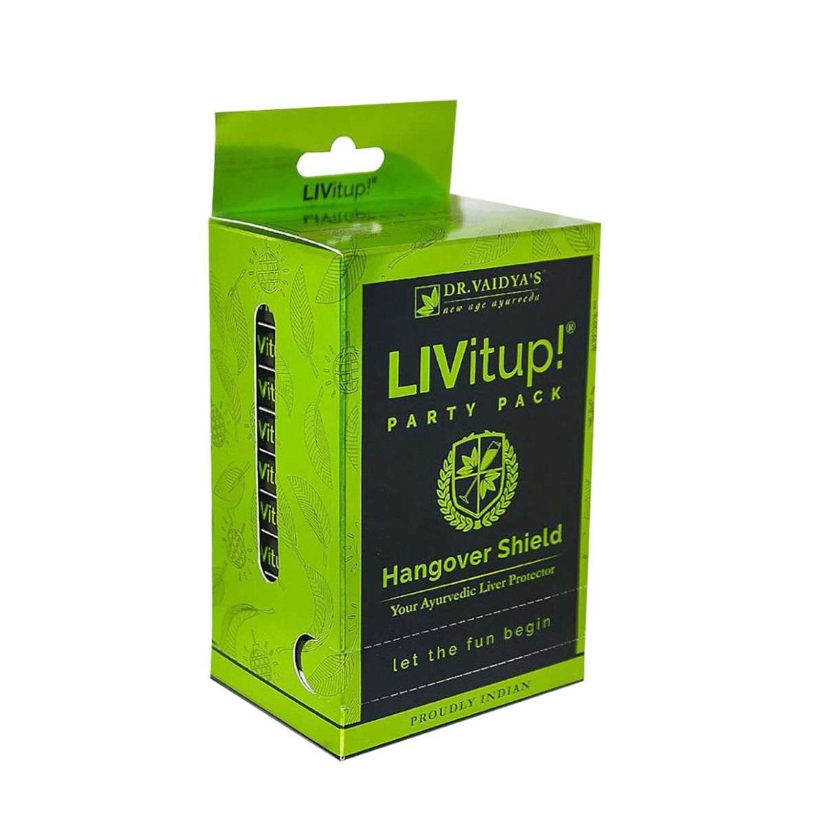 Dr. Vaidya's LIVitup Party Pack, 50 Capsules, Pack of 1 