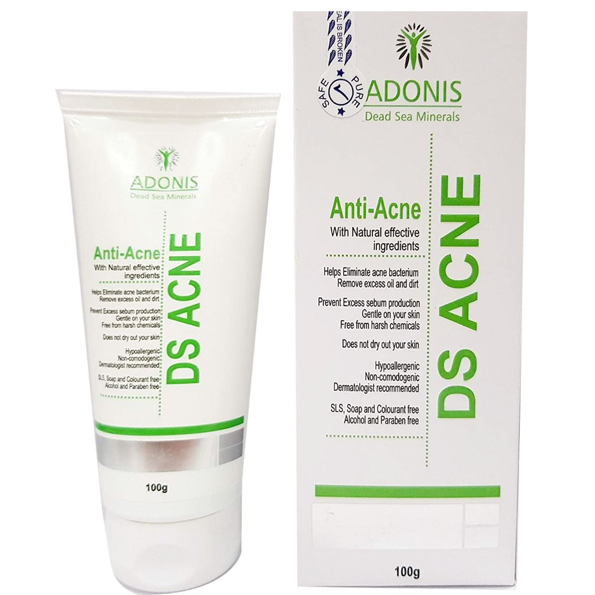 Buy Ds Acne Face Wash, 100 gm Online