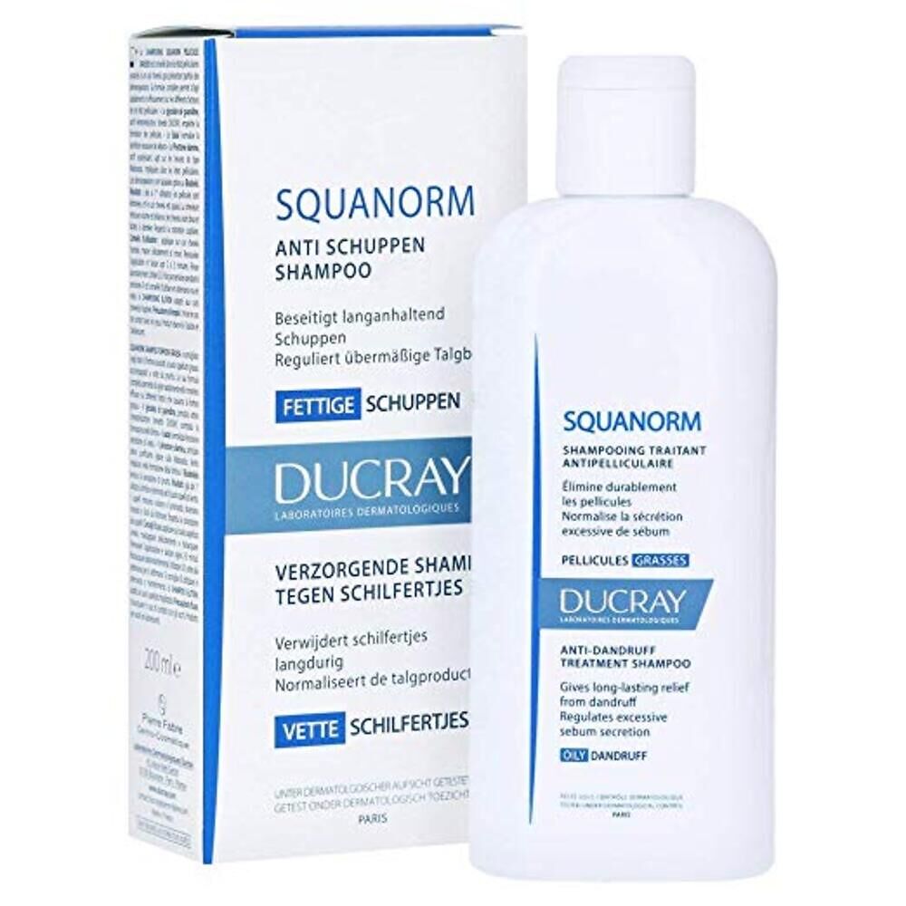 Ducray Squanorm Anti-Dandruff Shampoo, 200 ml, Pack of 1 Shampoo