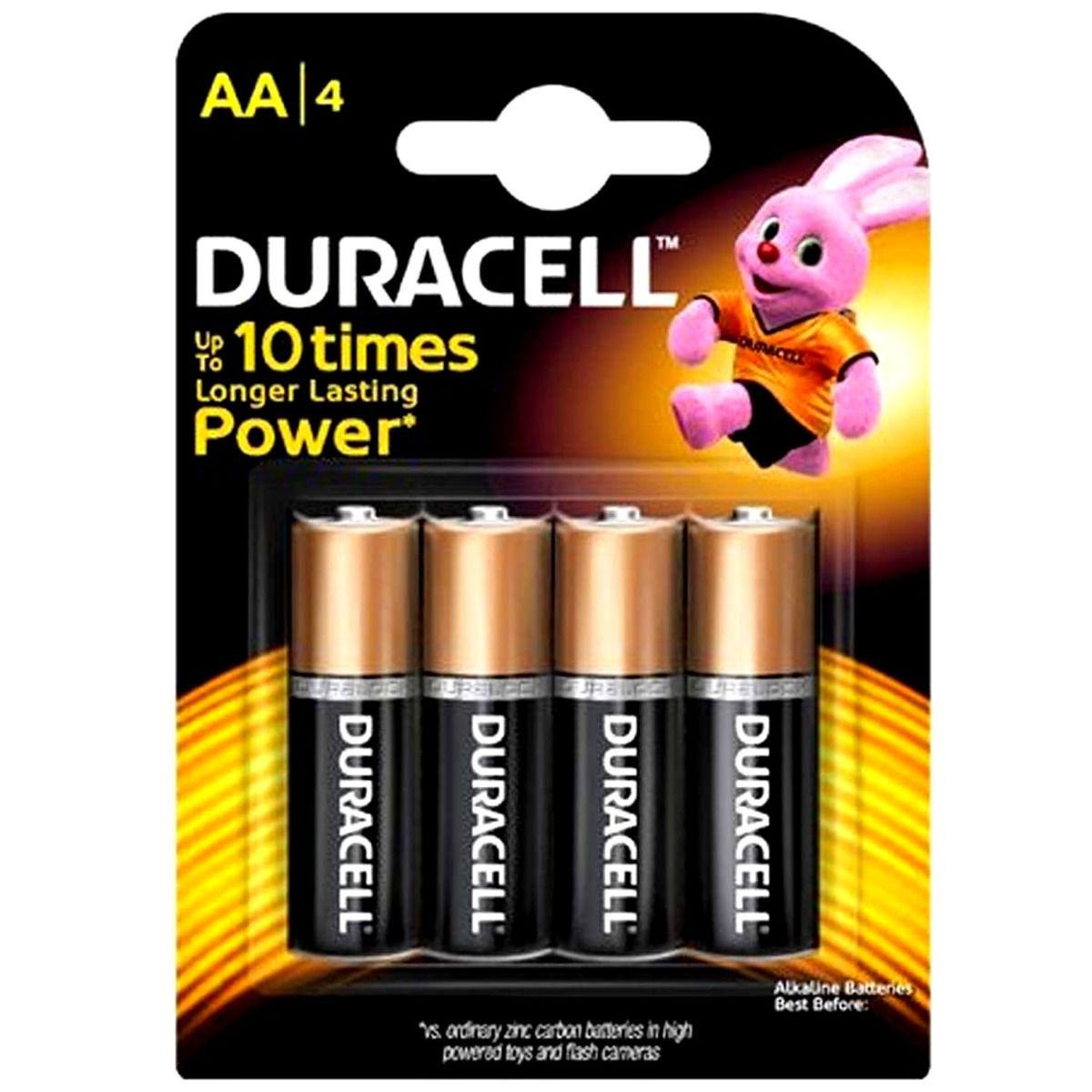 Buy Duracell AA Batteries, 4 Count Online