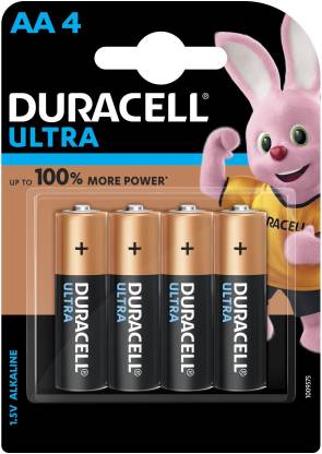 Buy Duracell Ultra Alkaline AA Batteries, 4 + 2 Count Online