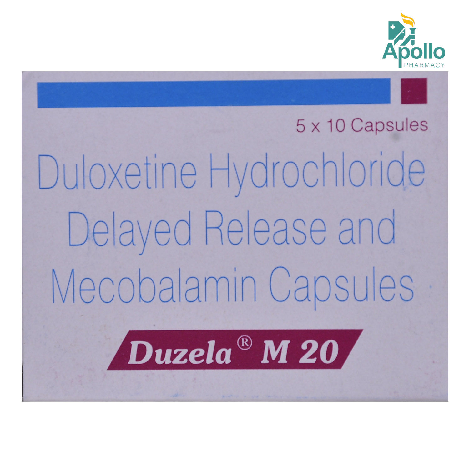 Duzela M 20 Capsule 10's Price, Uses, Side Effects, Composition