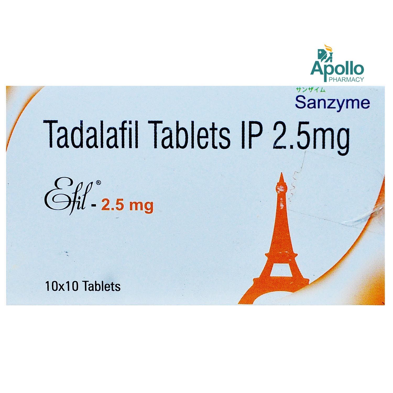 Efil tadalafil 2.5 mg