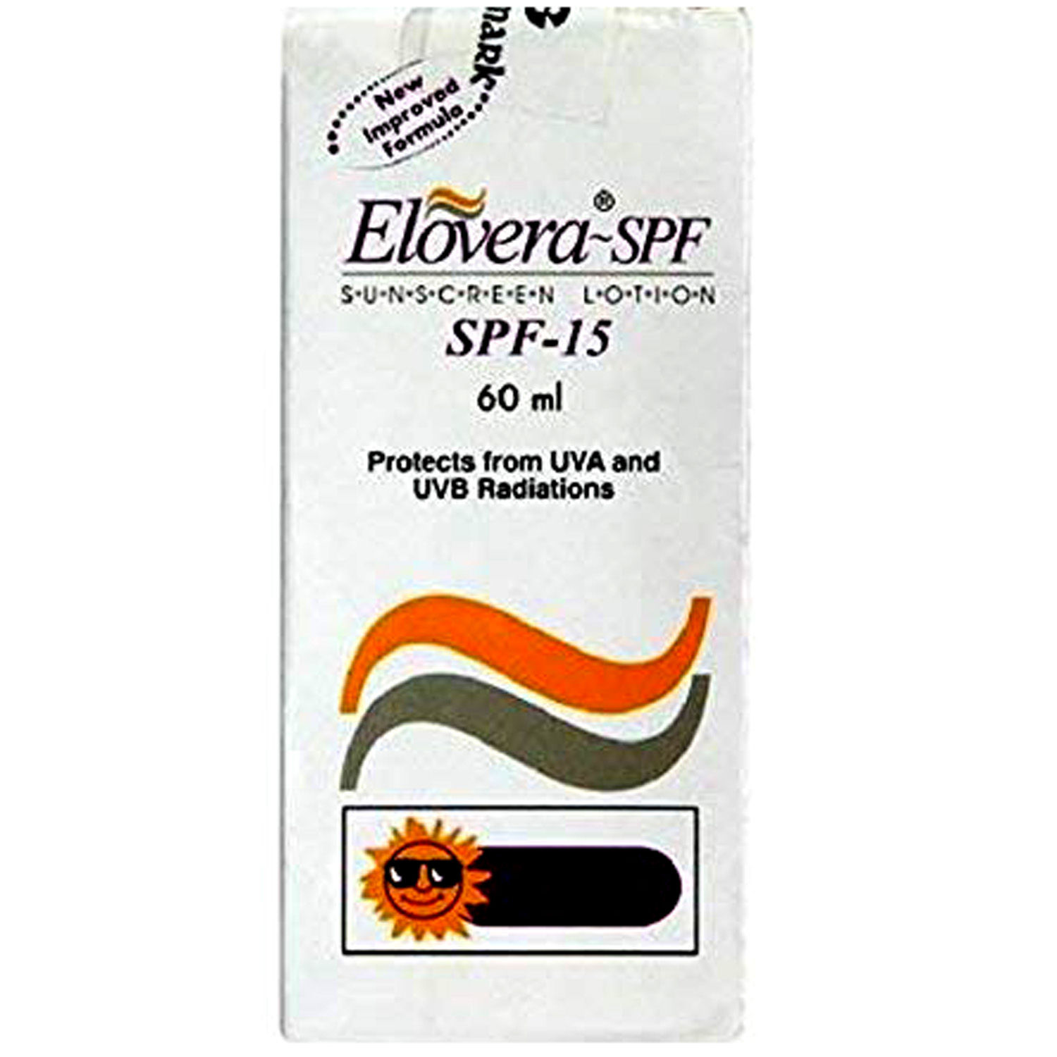 Elovera-SPF Sunscreen Lotion SPF 15, 60 ml, Pack of 1 