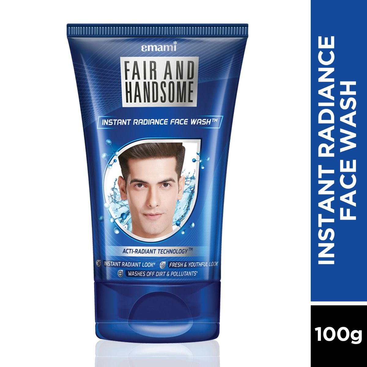 Buy Fair & Handsome Instant Radiance Face Wash, 100 gm Online