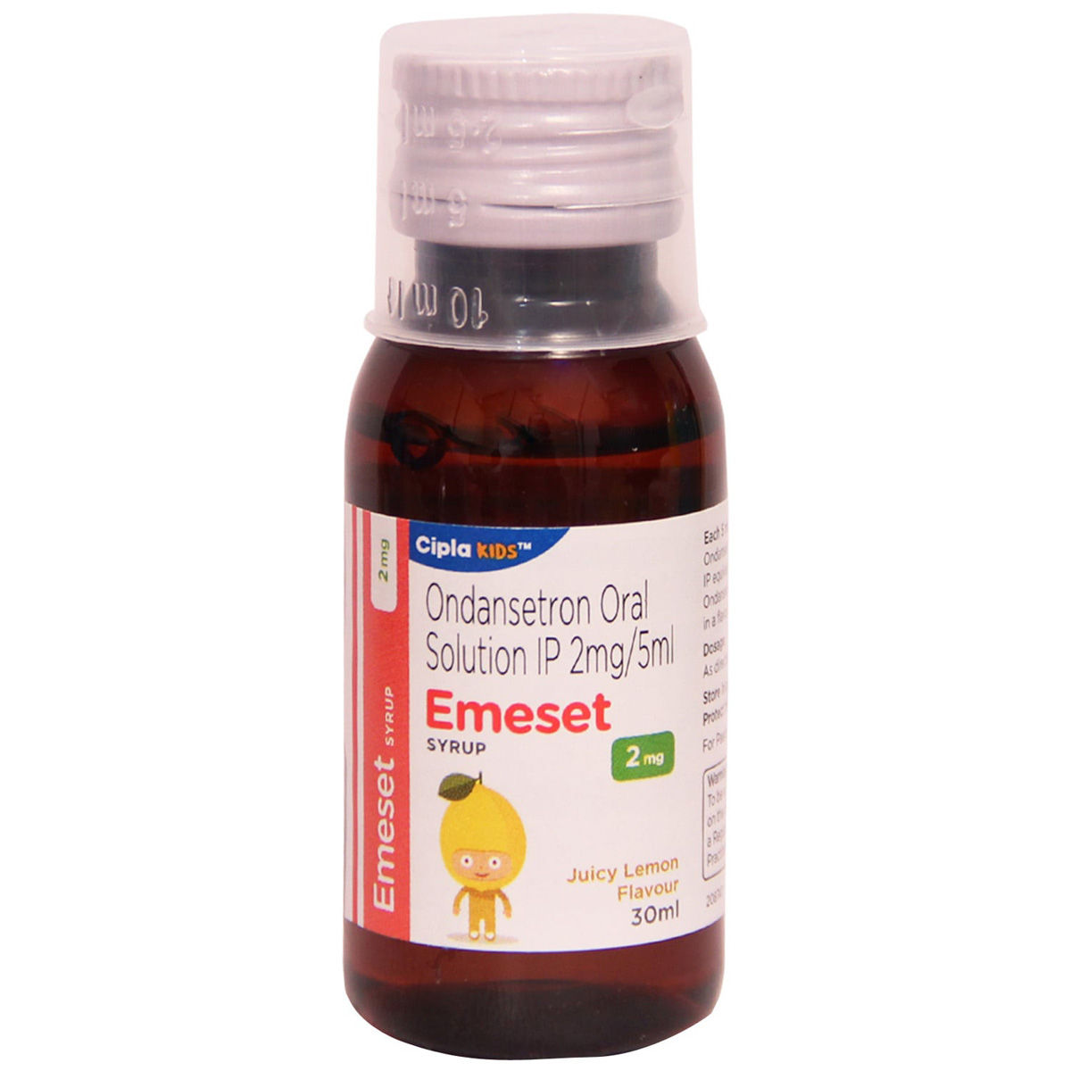 Emeset Juicy Lemon Syrup 30 ml Price, Uses, Side Effects, Composition