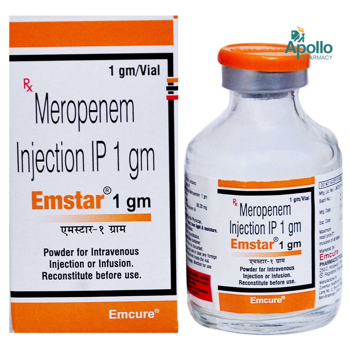 Emstar 1 gm Injection 1's Price, Uses, Side Effects, Composition ...