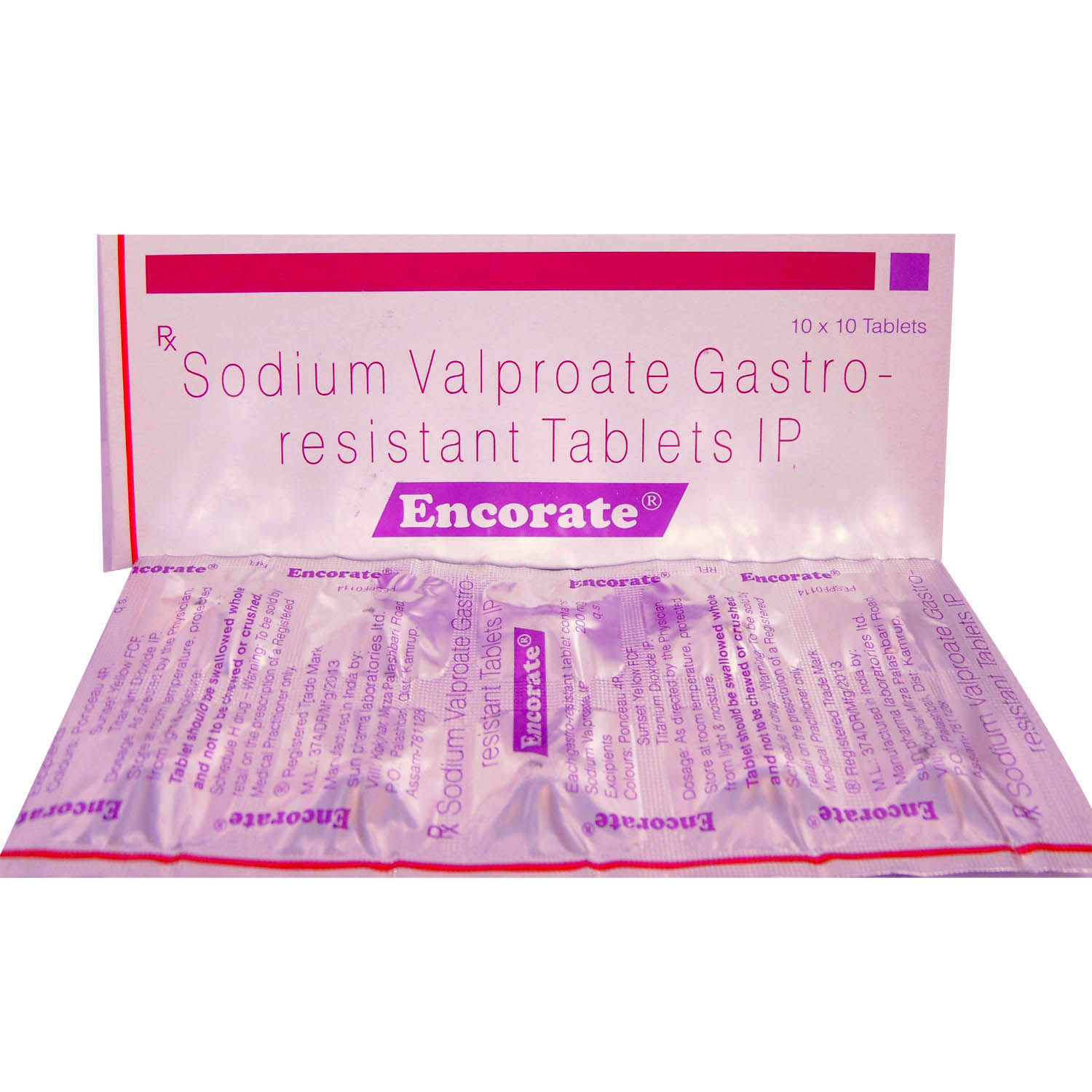 Encorate Tablet 10's Price, Uses, Side Effects, Composition - Apollo ...