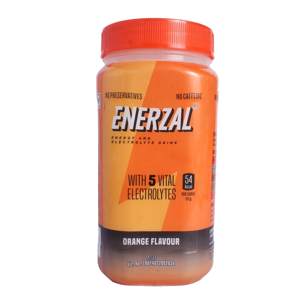 Enerzal Orange Flavour Energy Drink Powder, 500 gm Price, Uses, Side