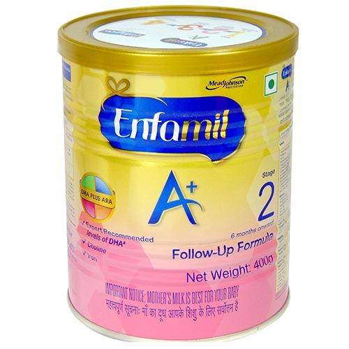 Buy Enfamil A+ Follow Up Formula, Stage 2, 6 to 12 Months, 400 gm Tin Online