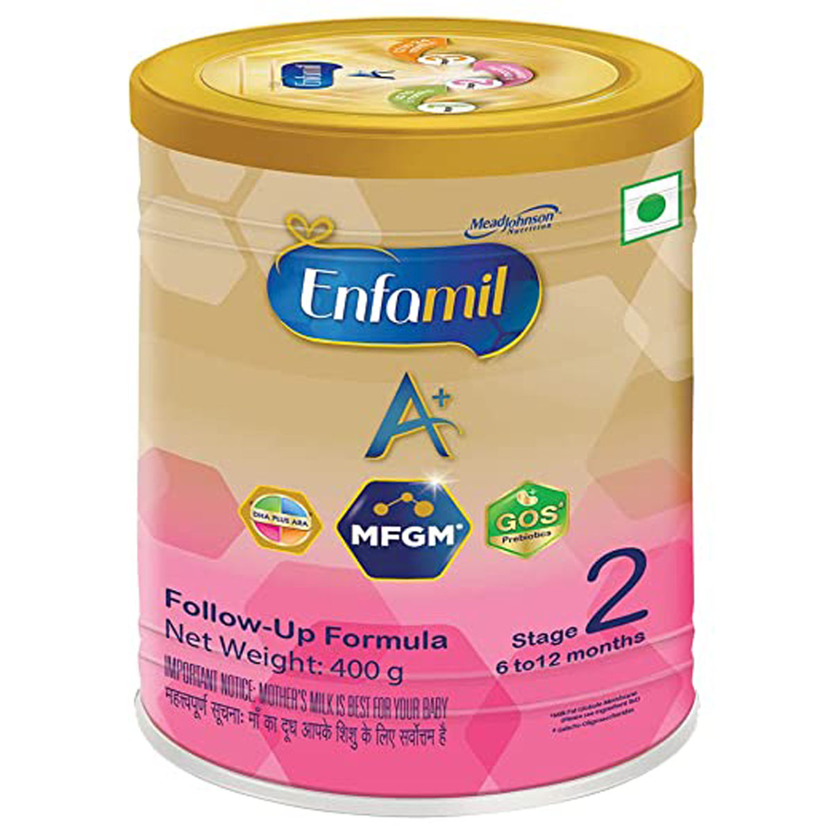 Enfamil A+ Follow Up Formula Stage 2 Powder, 400 gm Price, Uses, Side