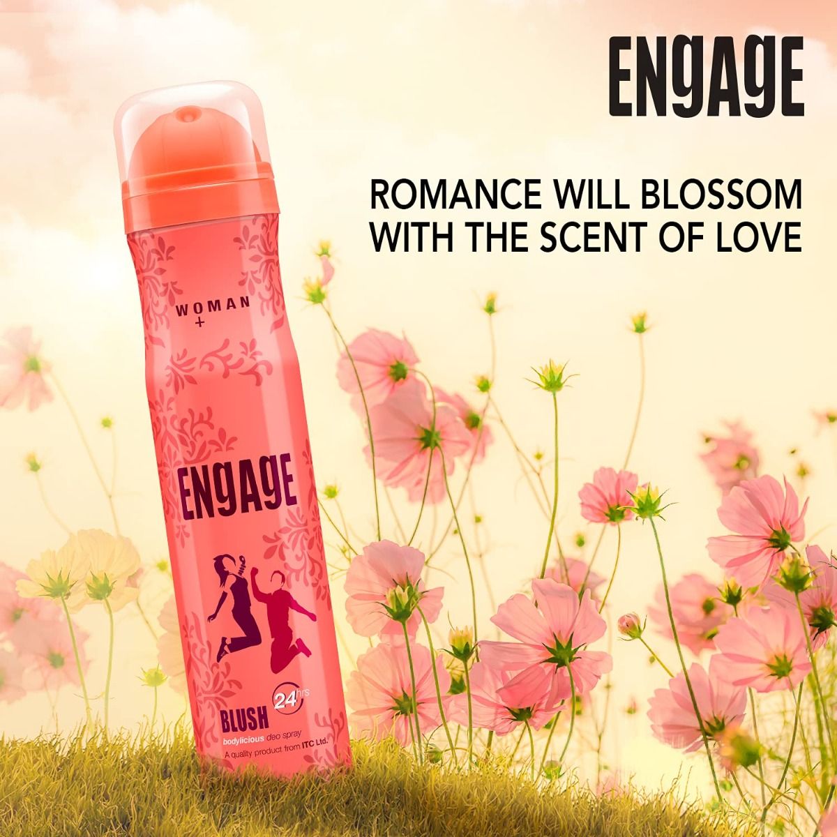 Engage Blush Deodorant for Women, 150 ml, Pack of 1 