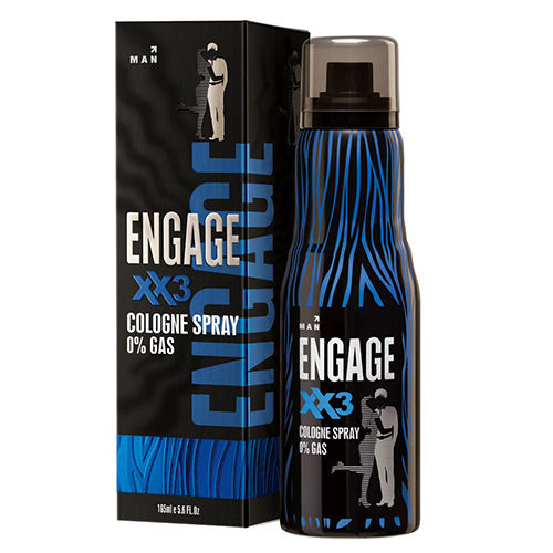 Engage XX3 Cologne Spray, 165 ml, Pack of 1 