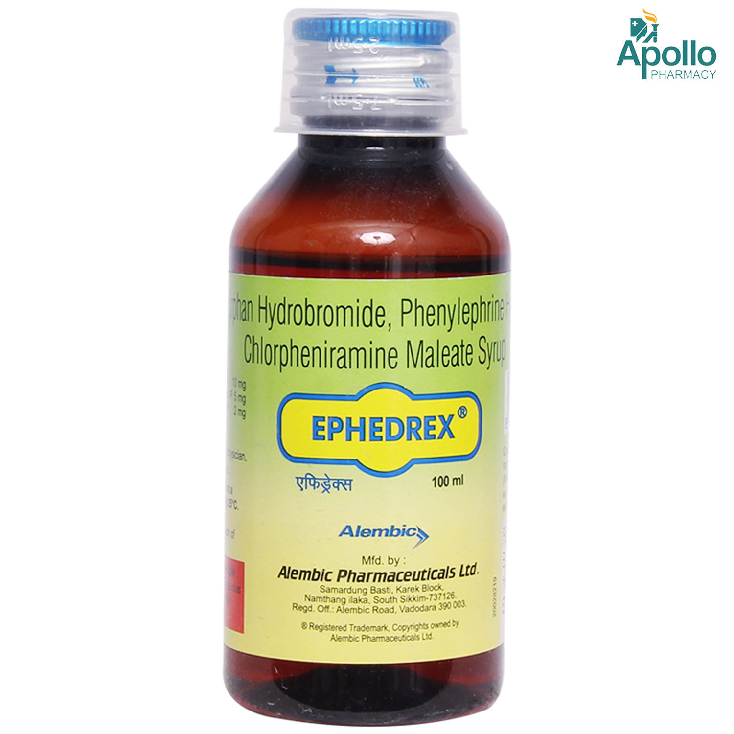 Ephedrex Syrup 100 ml Price, Uses, Side Effects, Composition Apollo
