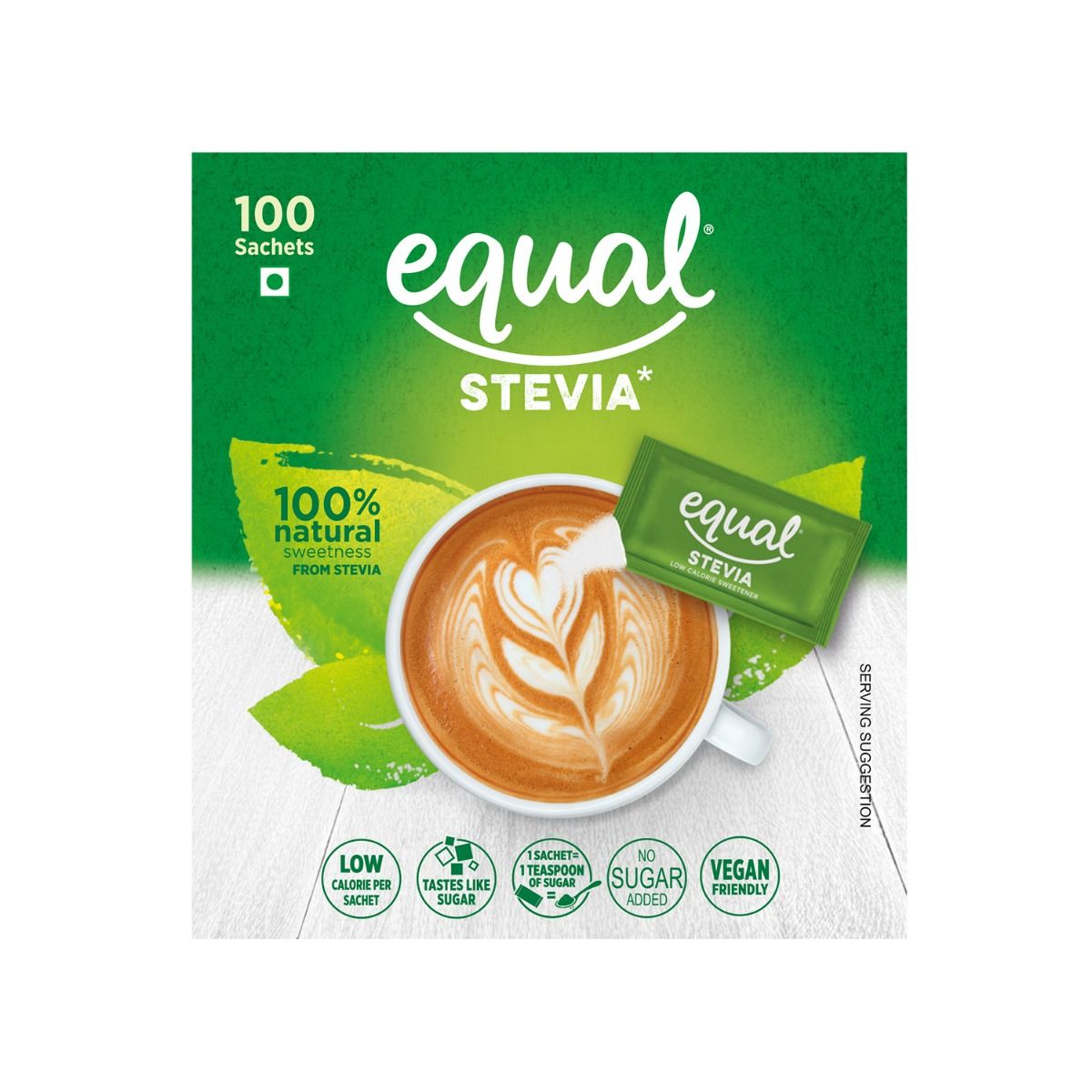 Equal Stevia Natural Sweetener, 100 Sachets Price, Uses, Side Effects