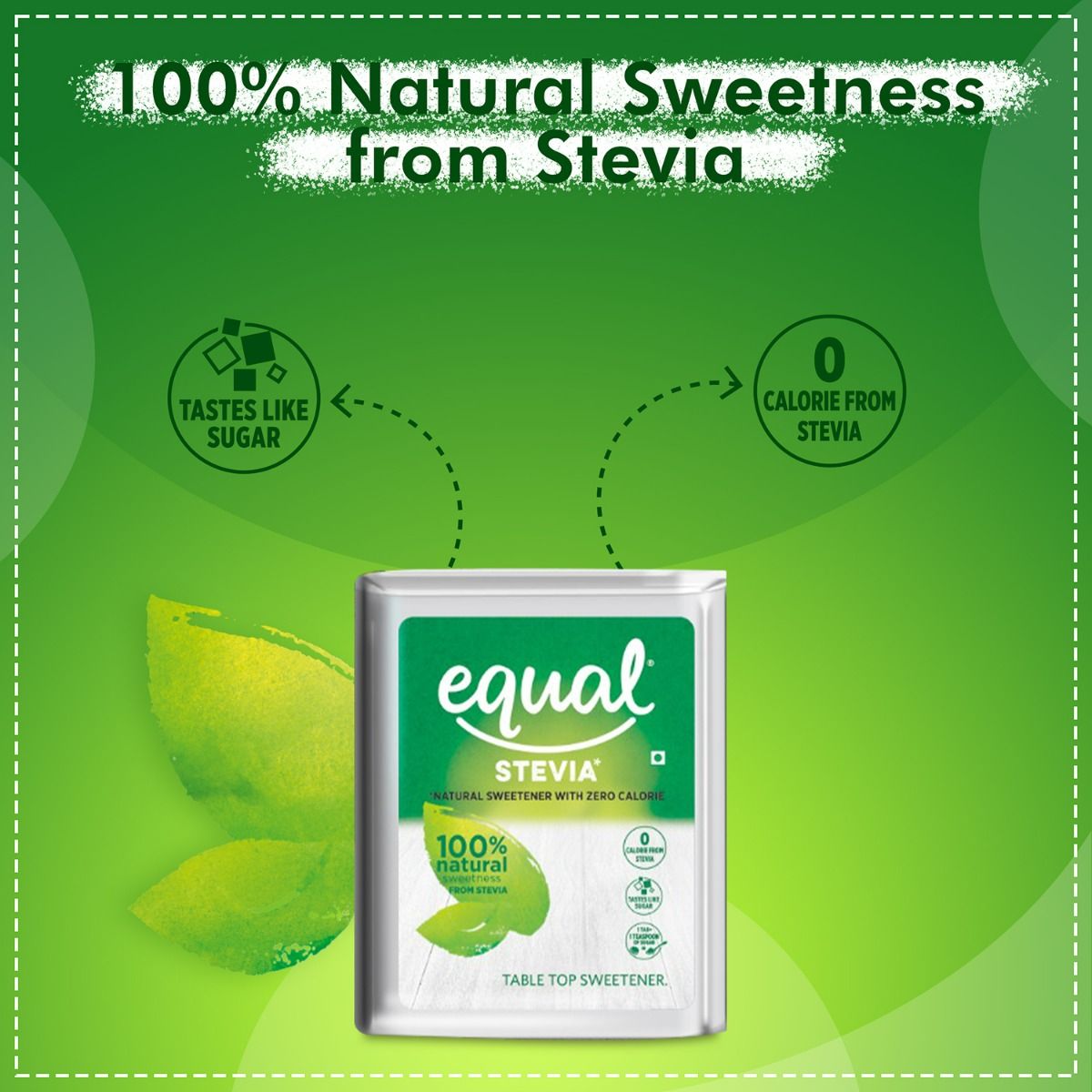 Equal Stevia Natural Sweetener, 100 Tablets Price, Uses, Side Effects