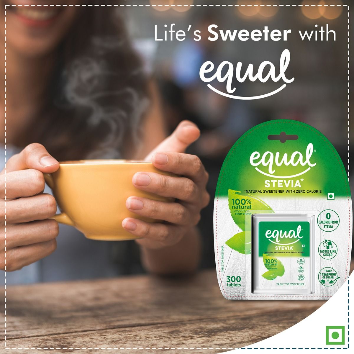Equal Stevia Natural Sweetener, 300 Tablets Price, Uses, Side Effects