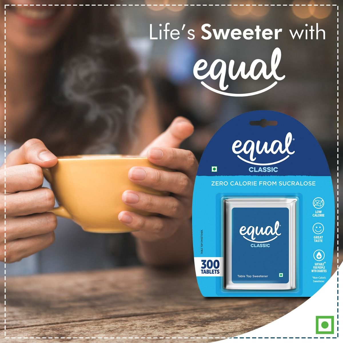 Equal Classic Zero Calorie Sweetener, 300 Tablets Price, Uses, Side