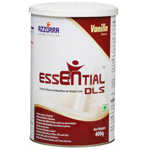 Buy Essential Dls 400Gm Vanilla Flav  Powder Online