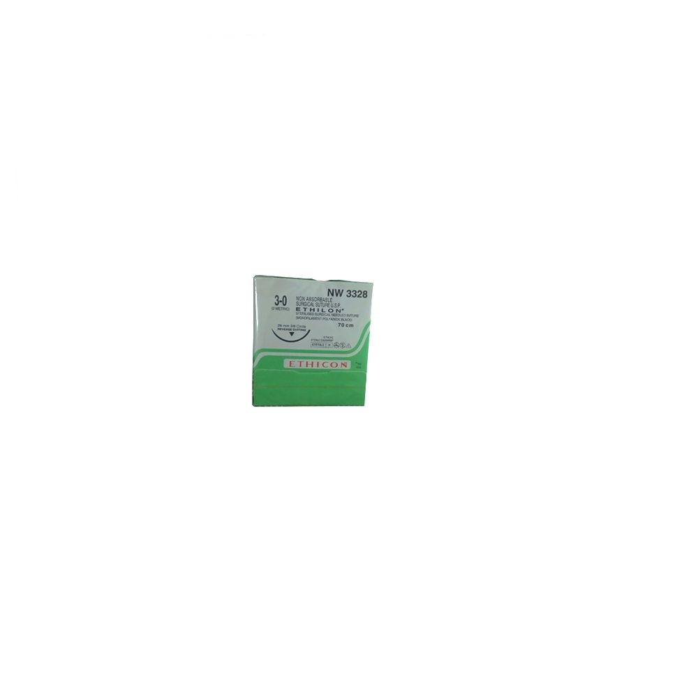 Ethilon 3-0nw 3328, Pack of 1 