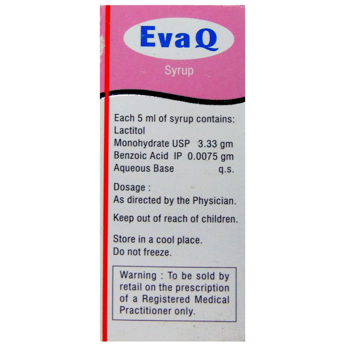 Eva Q Syrup 100 ml Price, Uses, Side Effects, Composition Apollo Pharmacy