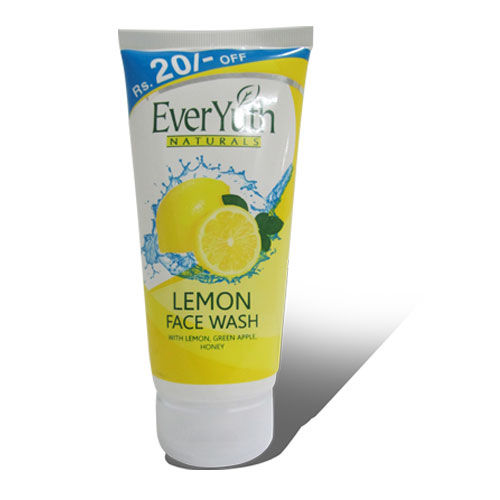 Buy Everyuth Naturals Lemon Face Wash, 150 gm Online