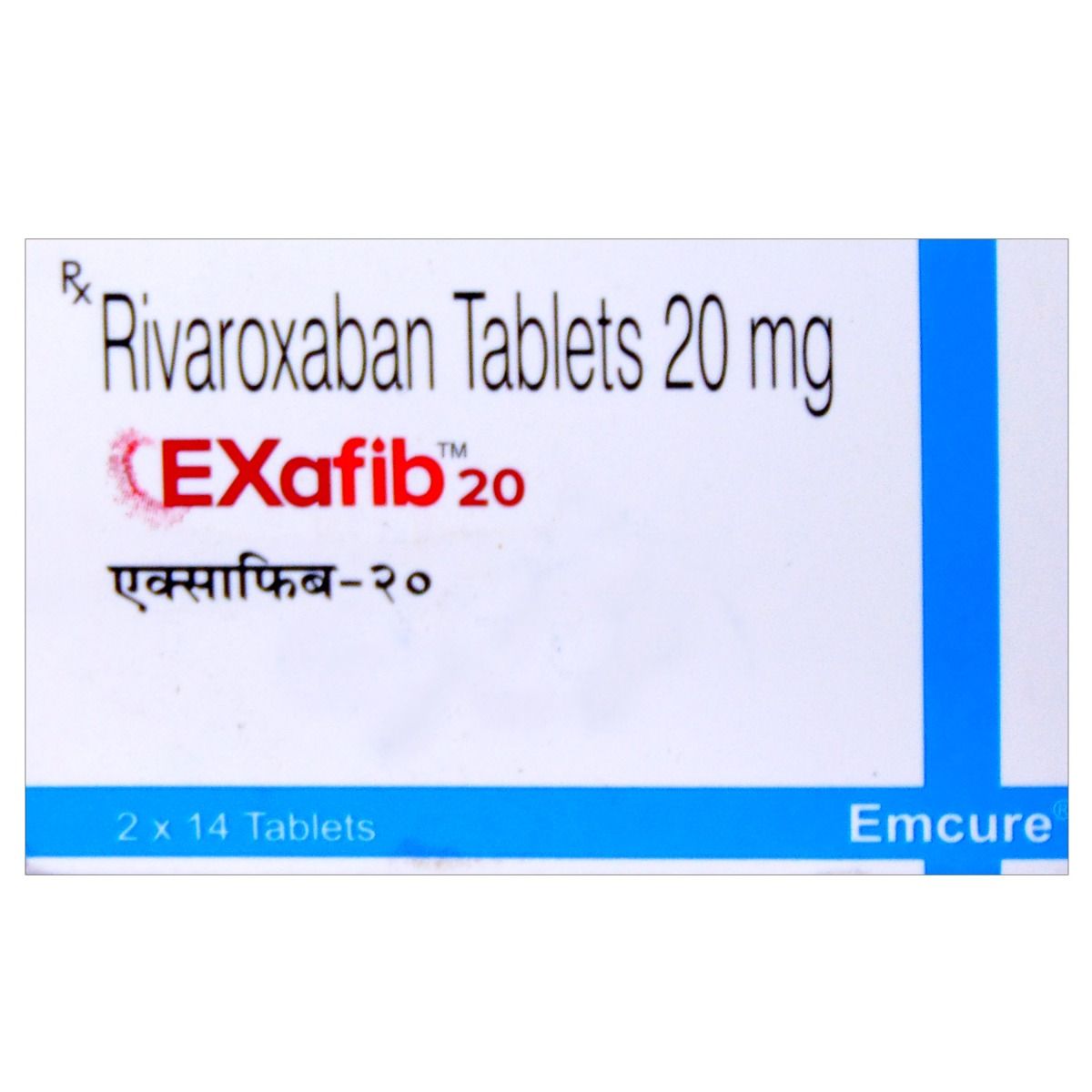 Exafib 20 Tablet 14's, Pack of 14 TABLETS