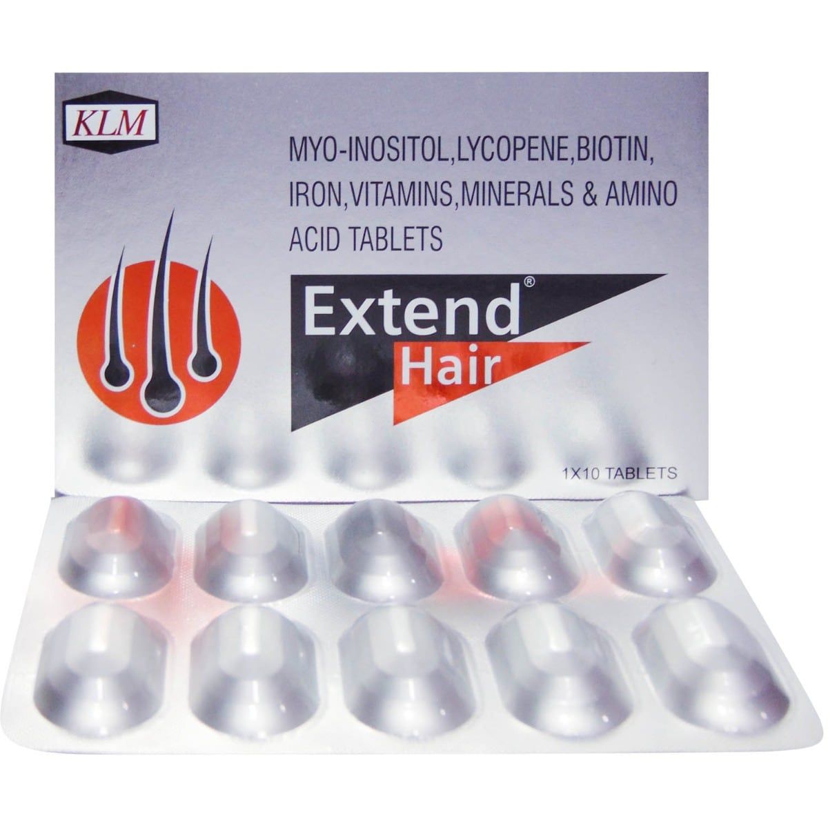 Extend Hair Tablet 10's Price, Uses, Side Effects, Composition - Apollo  Pharmacy