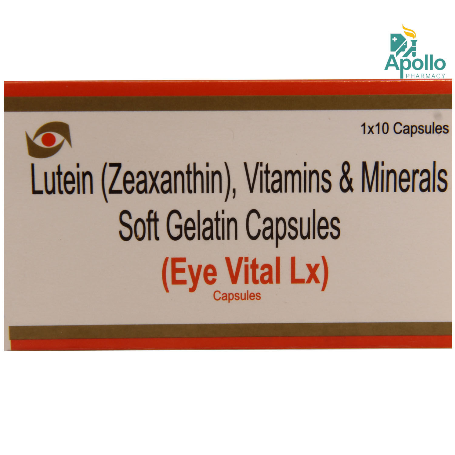 Eye Vital Lx Capsule 10's, Pack of 10 CAPSULES