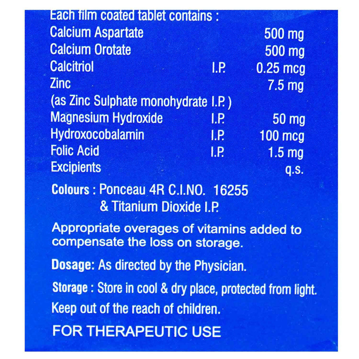 Ezorb Forte Tablet 15's Price, Uses, Side Effects, Composition - Apollo ...