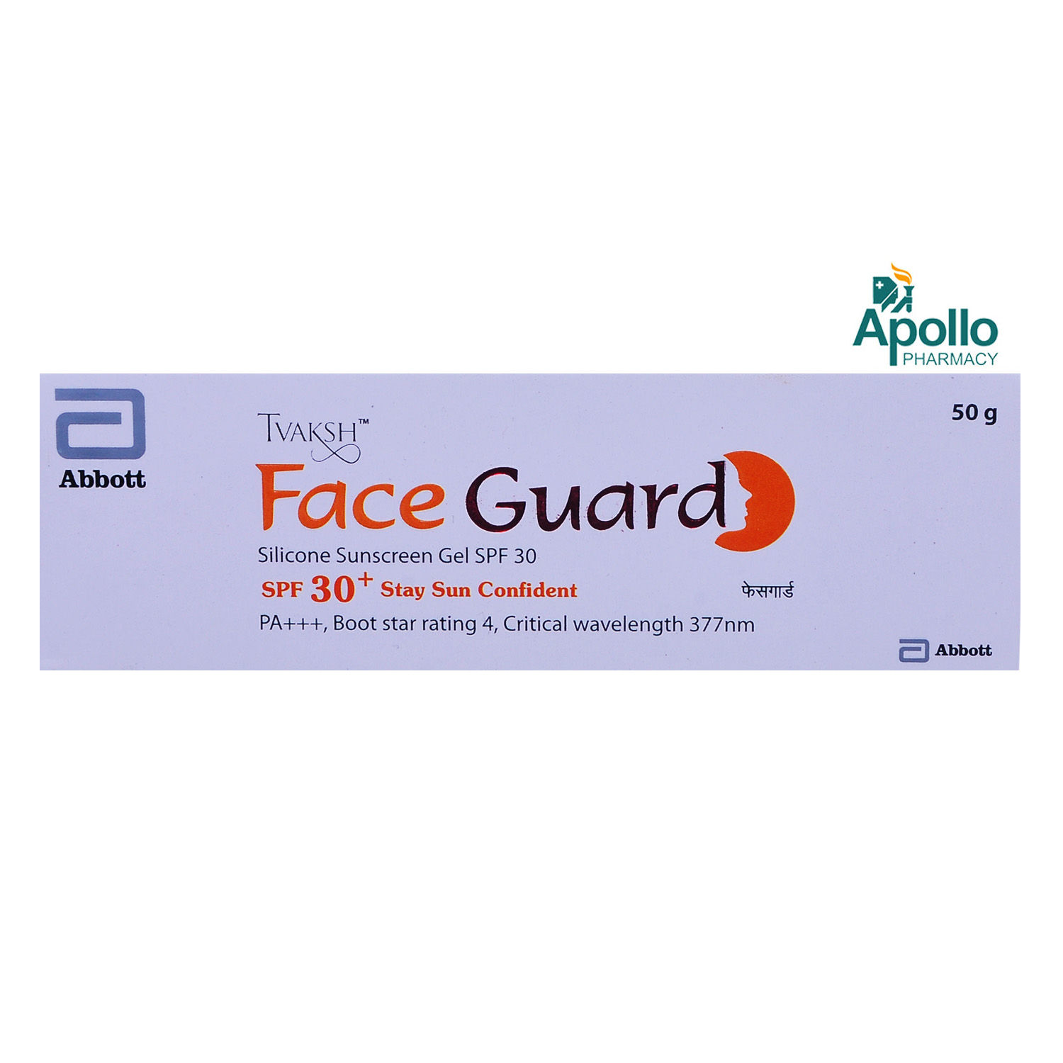 Tvaksh Face Guard Silicone Sunscreen Gel SPF 30+ PA+++, 50 gm Price