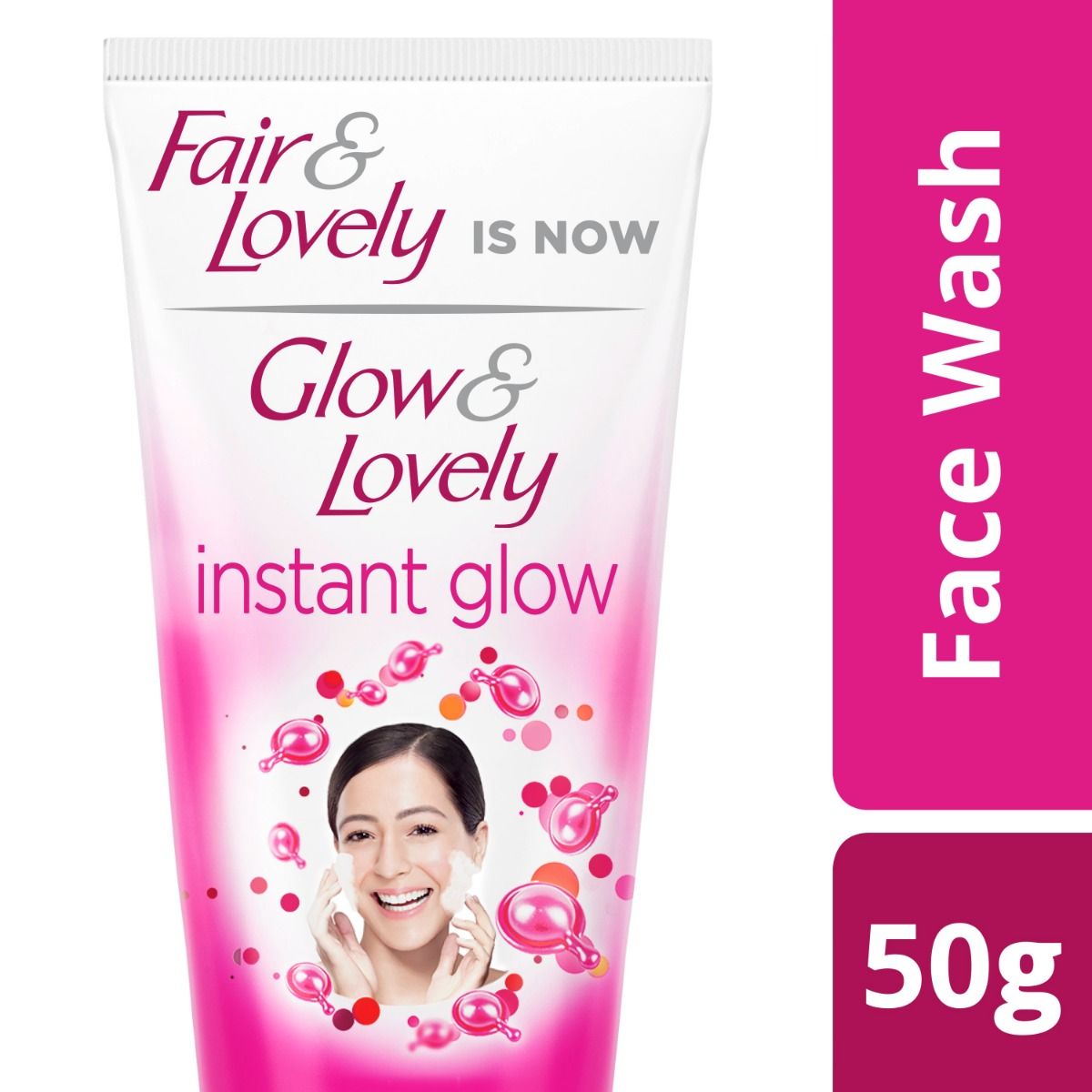 Buy Glow & Lovely Instant Glow Multivitamins Face Wash, 50 gm Online