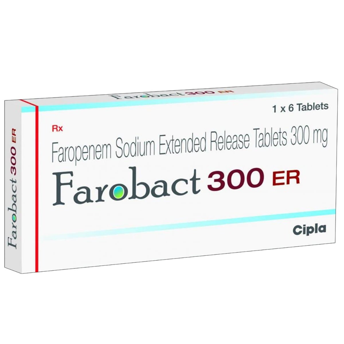 Farobact 300 ER Tablet 6's, Pack of 6 TabletS