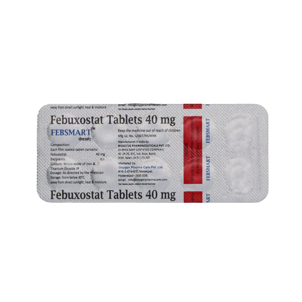 Febsmart Tablet 10's, Pack of 10 TABLETS