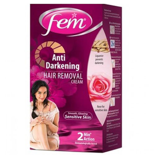 Fem Rose Anti Darkening Sensitive Skin Hair Removal Cream, 25 gm Price,  Uses, Side Effects, Composition - Apollo Pharmacy