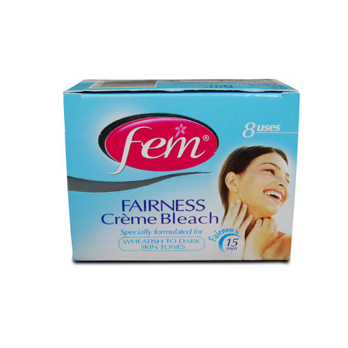 Fem Fairness Crème Bleach, 24 gm, Pack of 1 