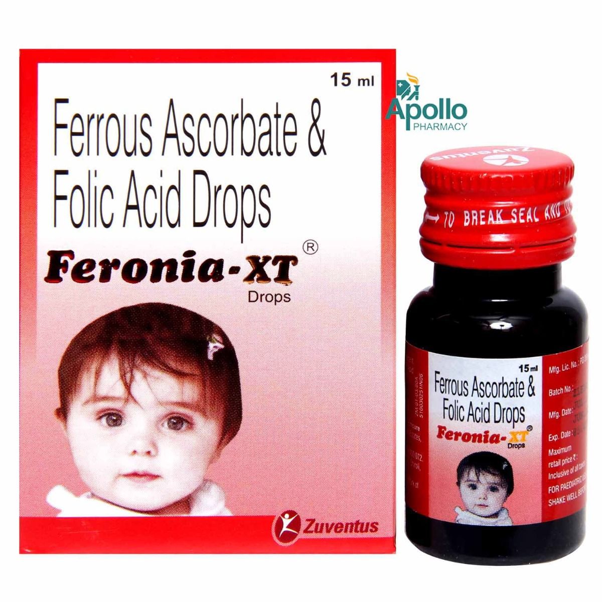 Feronia-XT Drops 15 ml Price, Uses, Side Effects, Composition - Apollo