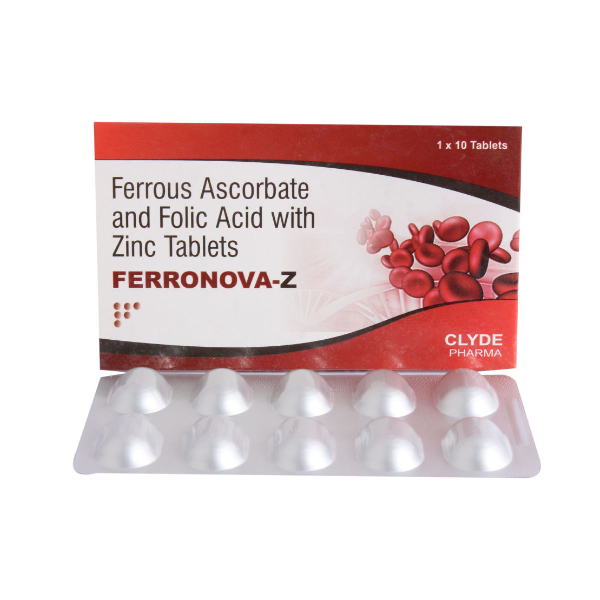 Ferronova Z Tablet 10's Price, Uses, Side Effects, Composition