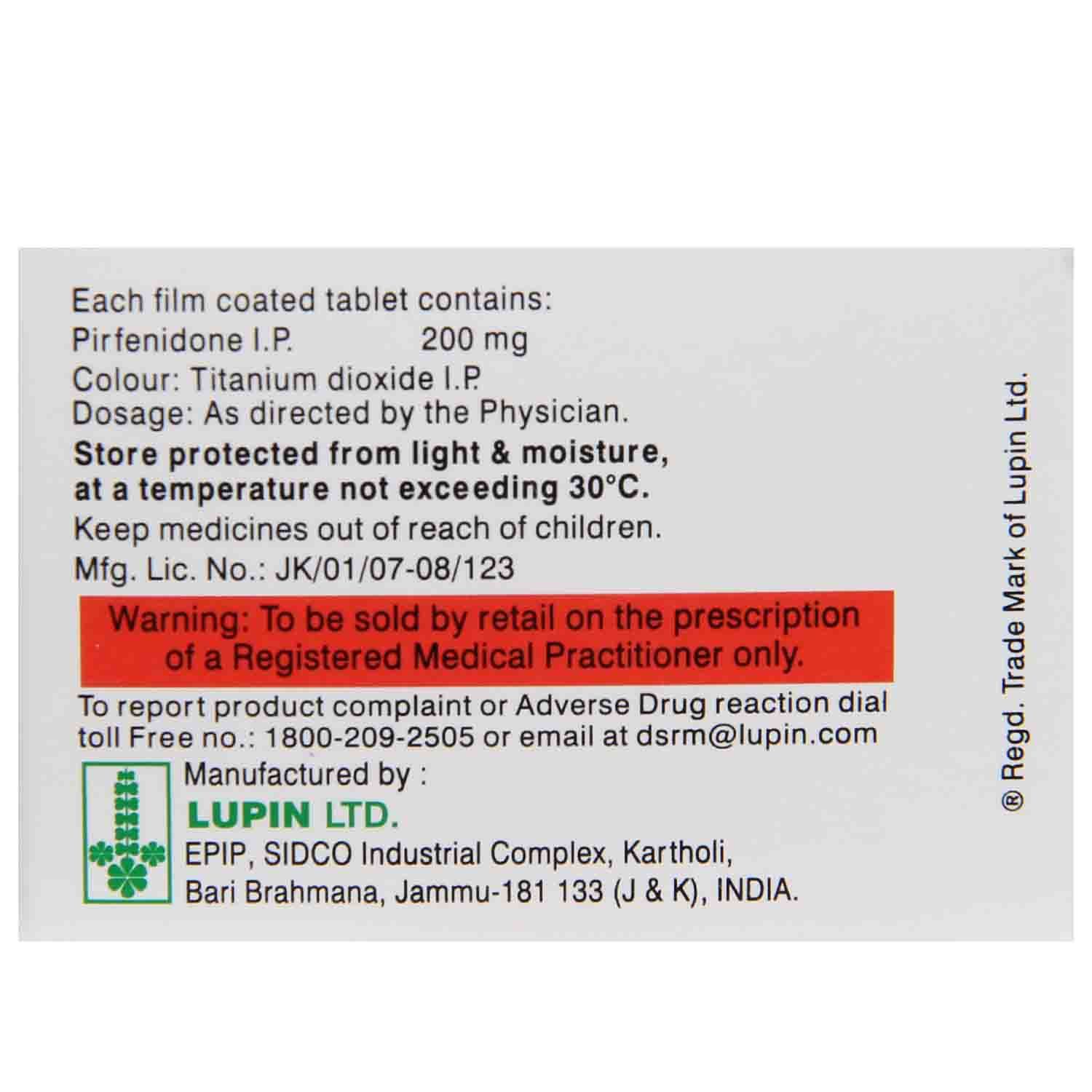 FIBRODONE 200MG TABLET Price, Uses, Side Effects, Composition - Apollo ...