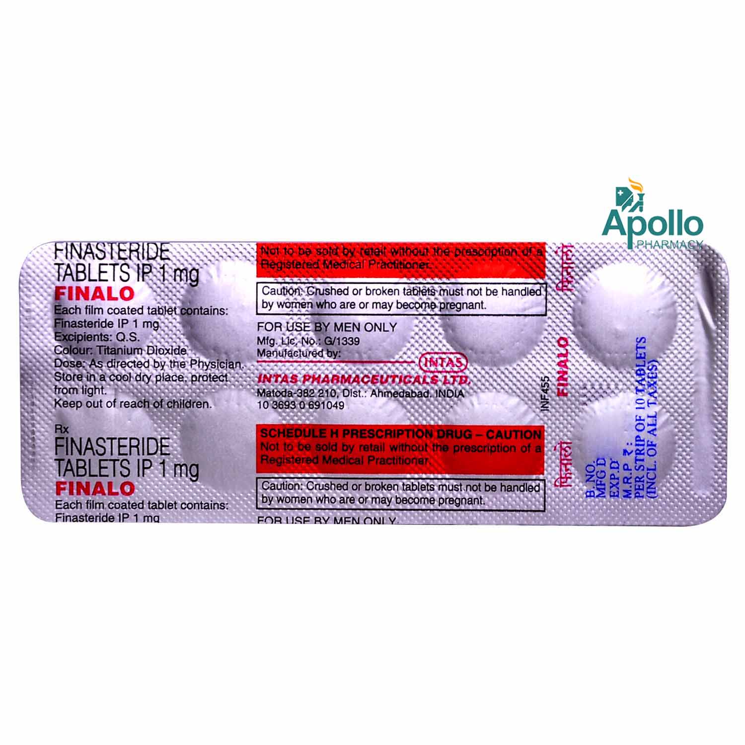 Finpecia tablet 1 mg