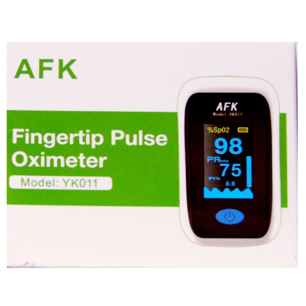 AFK YK011 Fingertip Pulse Oximeter, 1 Count, Pack of 1 