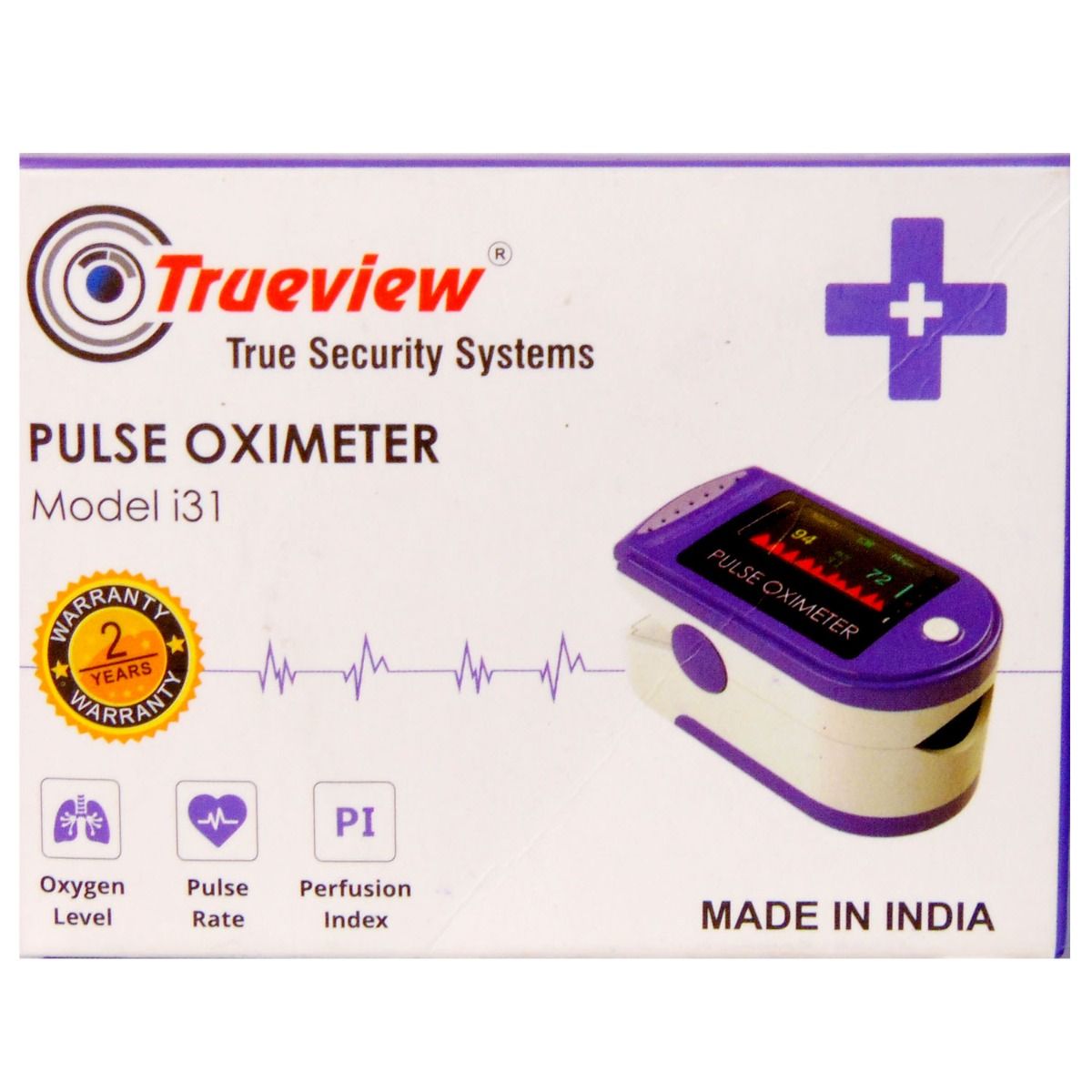 Trueview Finger Tip Pulse Oximeter i3 1, 1 Count, Pack of 1 