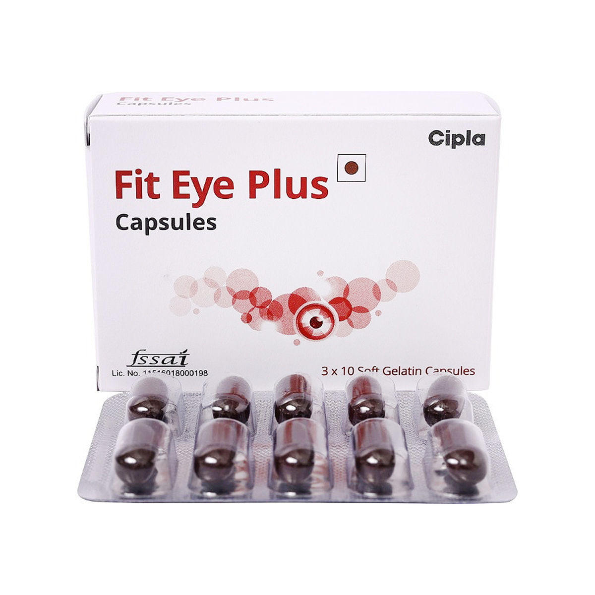 Fit Eye Plus Softgelatin Capsule 10's Price, Uses, Side Effects
